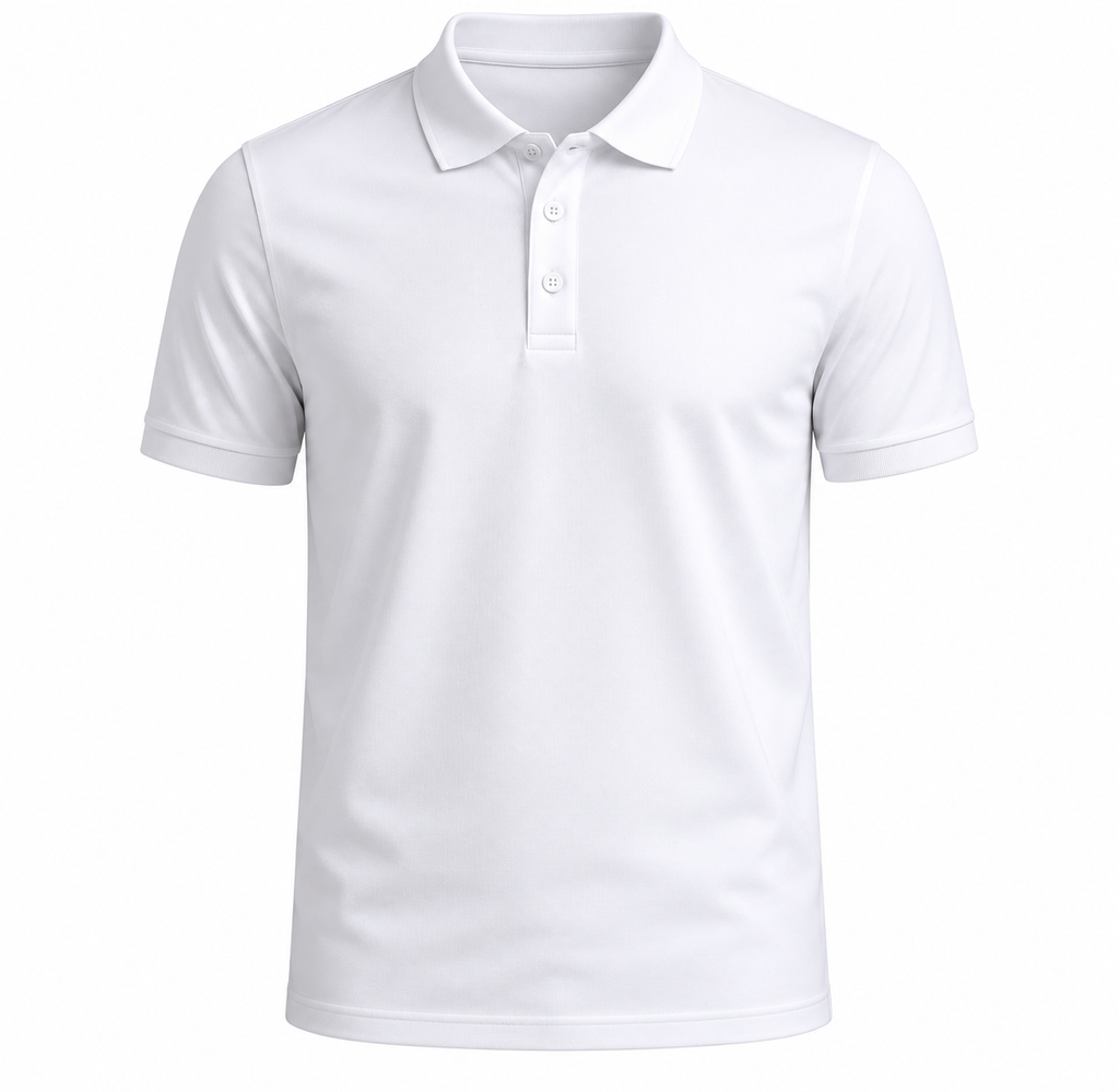 Muška Polo Majica Bela