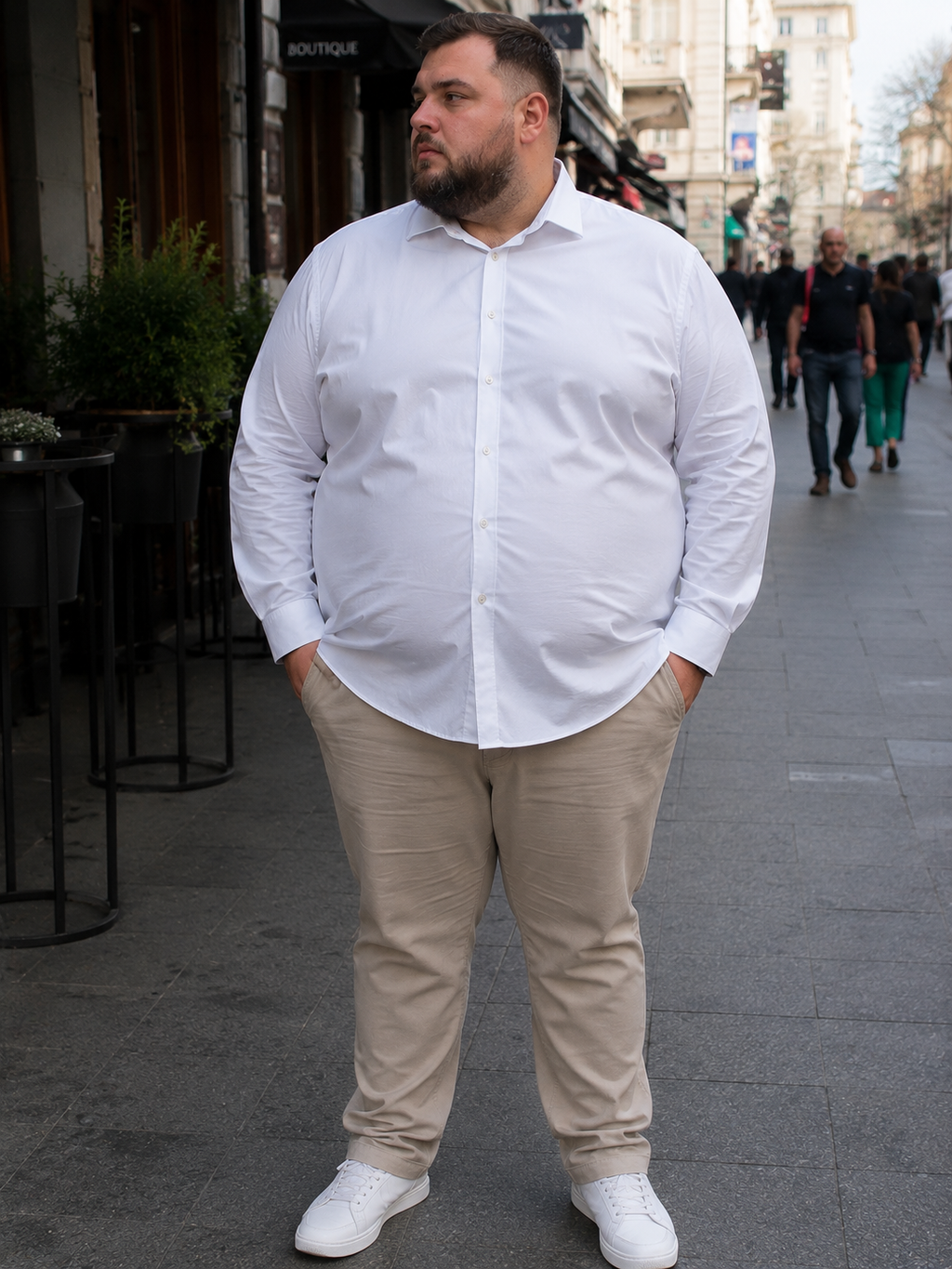 Košulja WHITE CLASSIC