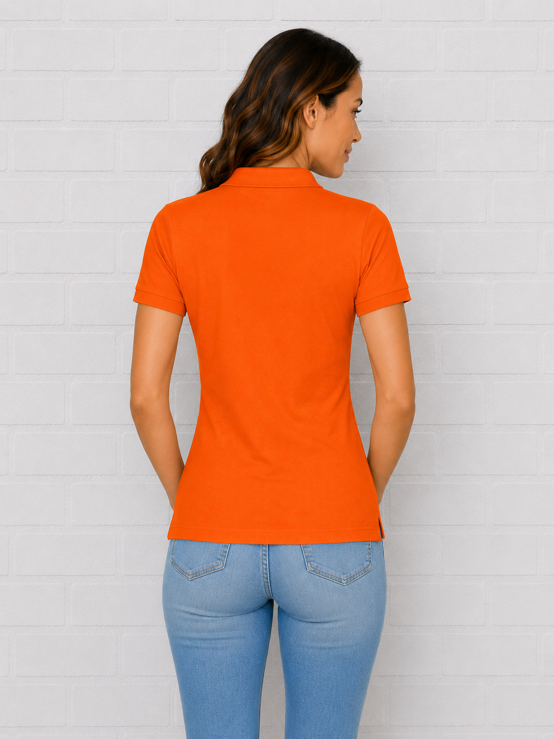 Ženska POLO majica ORANGE