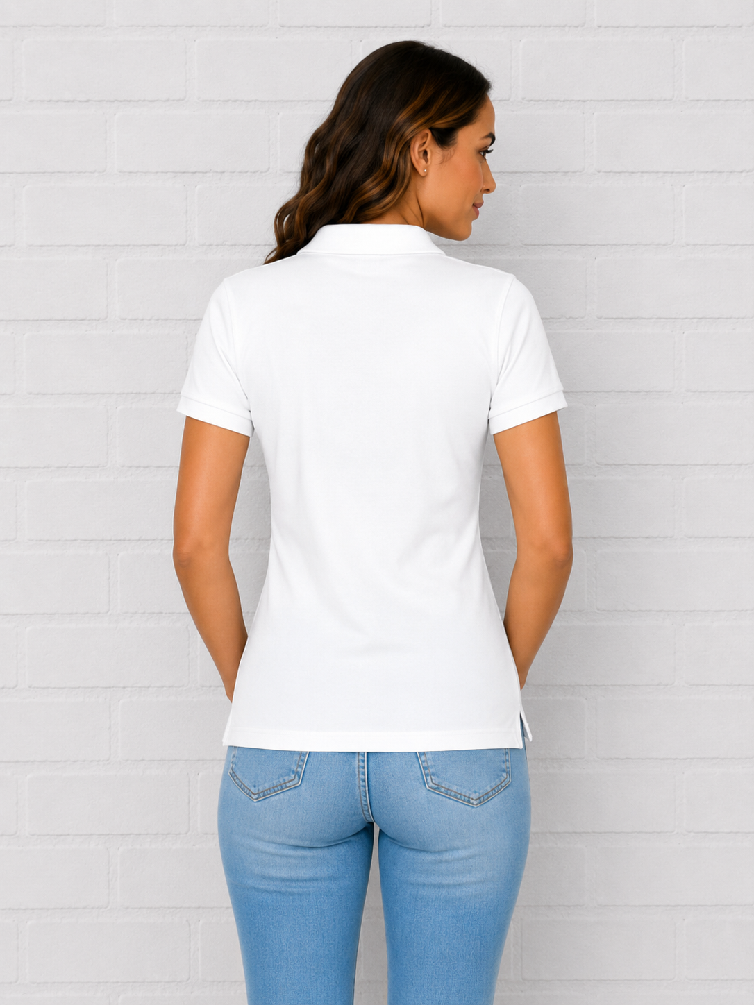 Ženska POLO majica WHITE