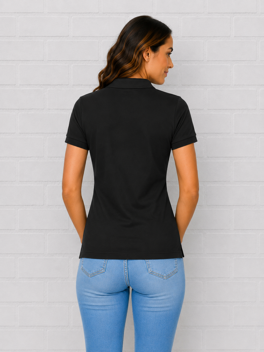 Ženska POLO majica BLACK