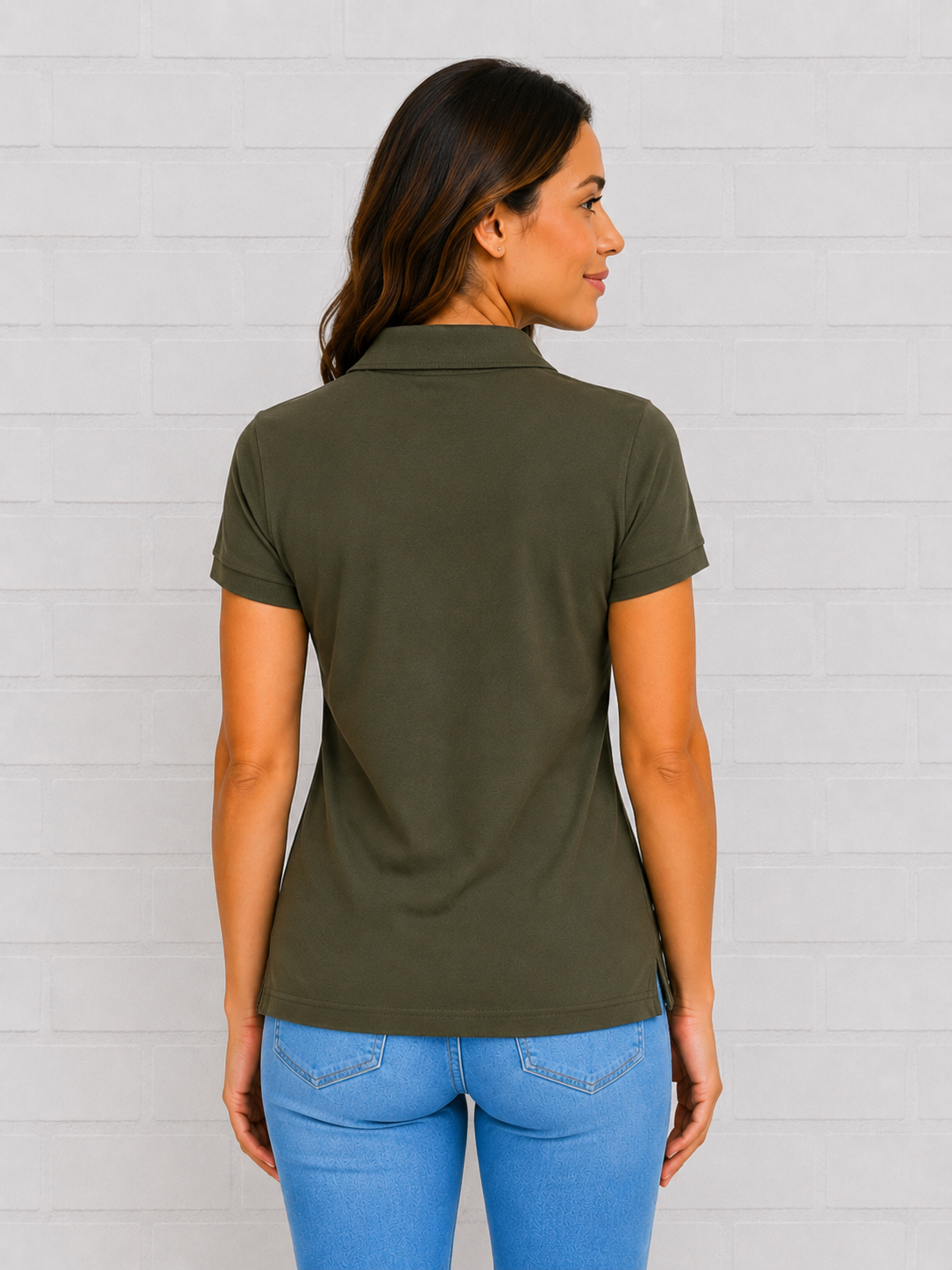 Ženska POLO majica GREEN
